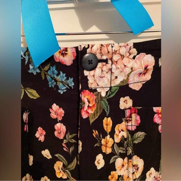 Anthrolopogie Maeve The Colette Wide Leg Cropped Pants - Picture 7 of 13